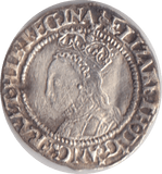 1558 - 1603 SILVER HALF GROAT ELIZABETH I - ELIZABETH I - Cambridgeshire Coins