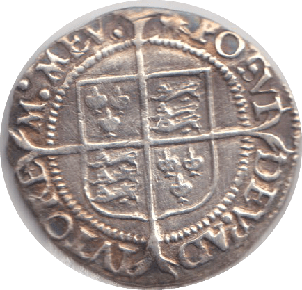 1558 - 1603 SILVER HALF GROAT ELIZABETH I - ELIZABETH I - Cambridgeshire Coins