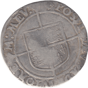 1560 ELIZABETH I 2ND ISSUE SHILLING - ELIZABETH I - Cambridgeshire Coins