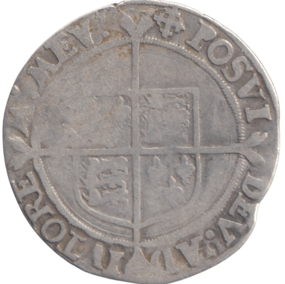 1560 ELIZABETH I 2ND ISSUE SHILLING - ELIZABETH I - Cambridgeshire Coins