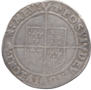 1560 ELIZABETH I 2ND ISSUE SHILLING - ELIZABETH I - Cambridgeshire Coins