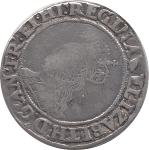 1560 SILVER SHILLING ELIZABETH I - HAMMERED COINS - Cambridgeshire Coins