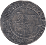 1560 SILVER SHILLING ELIZABETH I - HAMMERED COINS - Cambridgeshire Coins