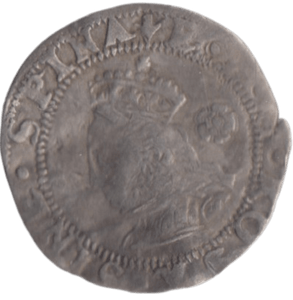 1561 ELIZABETH I 3 HALFPENCE - ELIZABETH I - Cambridgeshire Coins