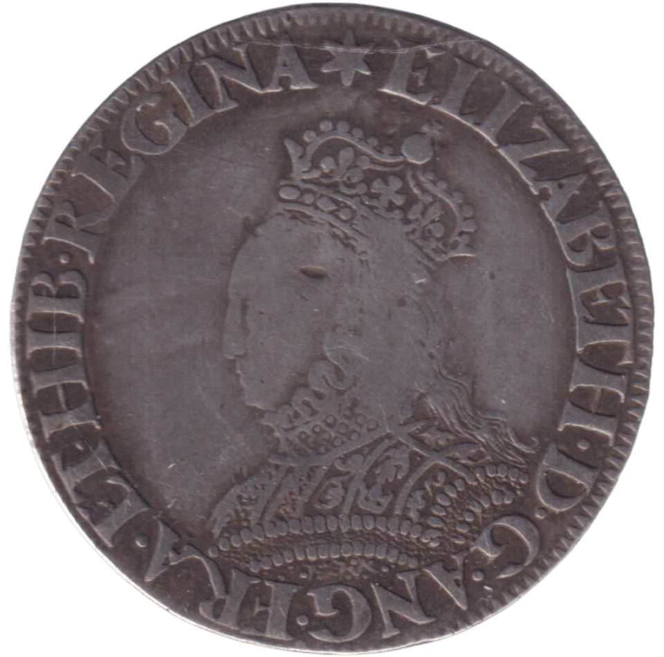 1561 SILVER MILLED SHILLING ELIZABETH I - ELIZABETH I - Cambridgeshire Coins