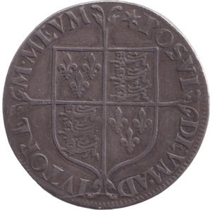 1561 SILVER MILLED SHILLING ELIZABETH I - ELIZABETH I - Cambridgeshire Coins