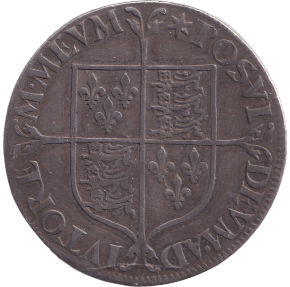 1561 SILVER MILLED SHILLING ELIZABETH I - ELIZABETH I - Cambridgeshire Coins