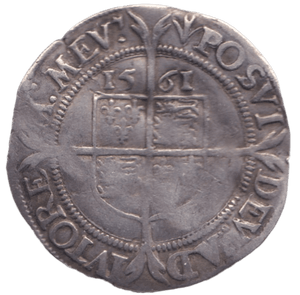 1561 SILVER SIXPENCE ELIZABETH I - ELIZABETH I - Cambridgeshire Coins
