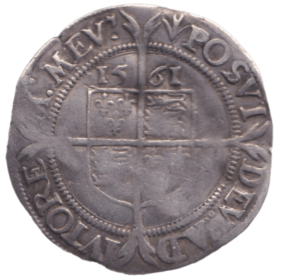 1561 SILVER SIXPENCE ELIZABETH I - ELIZABETH I - Cambridgeshire Coins