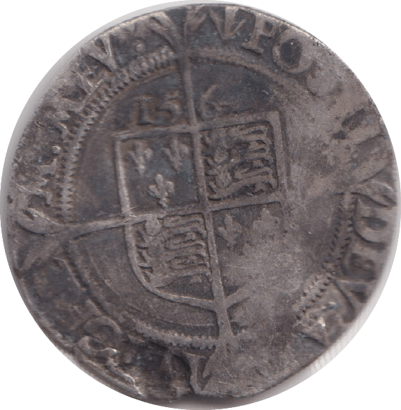 1561 SILVER SIXPENCE ELIZABETH IST - ELIZABETH I - Cambridgeshire Coins
