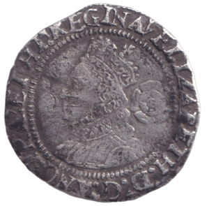 1561 SILVER THREEPENCE ELIZABETH I - ELIZABETH I - Cambridgeshire Coins