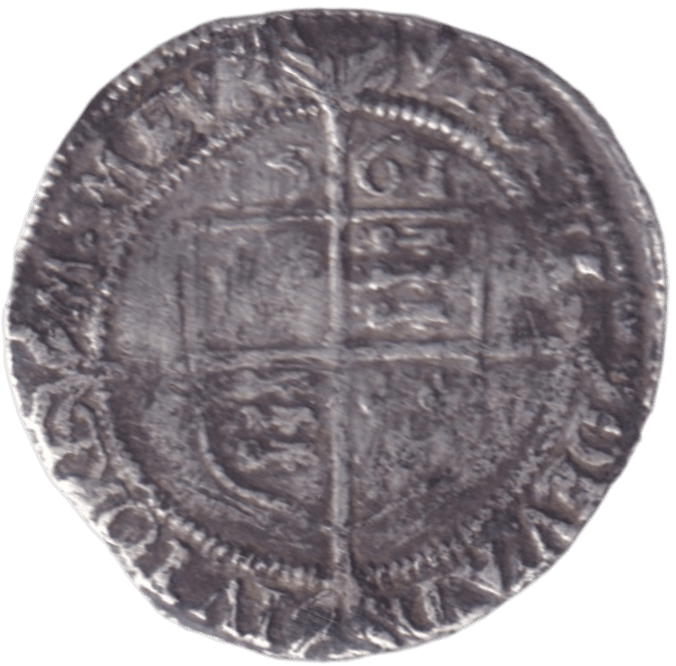 1561 SILVER THREEPENCE ELIZABETH I - ELIZABETH I - Cambridgeshire Coins
