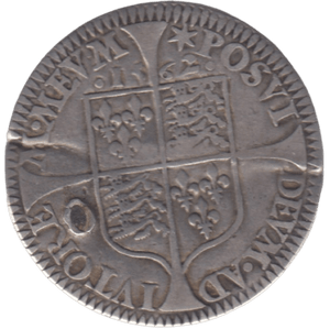1562 ELIZABETH I MILLED SIX PENCE - ELIZABETH I - Cambridgeshire Coins