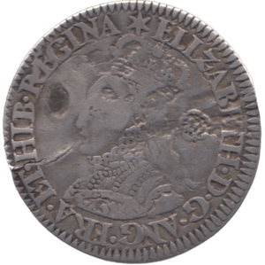 1562 ELIZABETH I MILLED SIX PENCE - ELIZABETH I - Cambridgeshire Coins