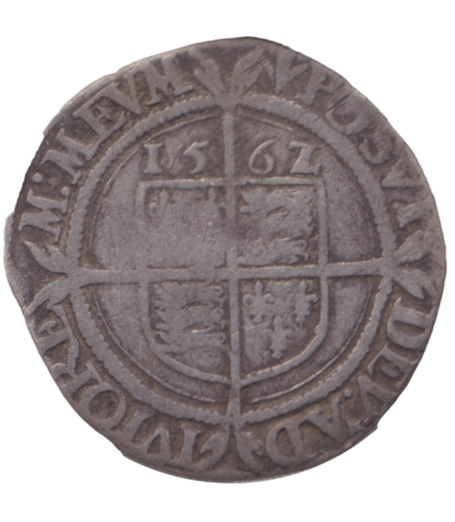 1562 SILVER SIXPENCE ELIZABETH I - HAMMERED COINS - Cambridgeshire Coins
