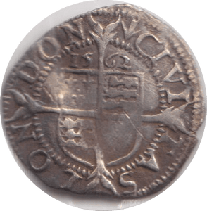 1562 SILVER THREEPENCE ELIZABETH IST - ELIZABETH I - Cambridgeshire Coins