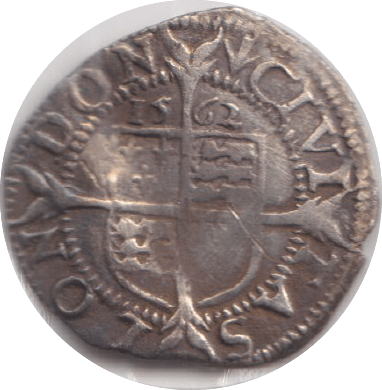 1562 SILVER THREEPENCE ELIZABETH IST - ELIZABETH I - Cambridgeshire Coins
