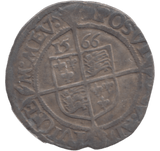 1566 ELIZABETH I SIXPENCE - ELIZABETH I - Cambridgeshire Coins
