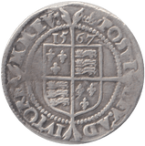 1567 SILVER ELIZABETH I SIX PENCE - HAMMERED COINS - Cambridgeshire Coins
