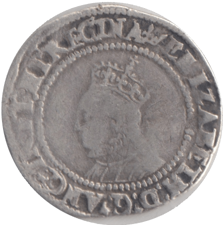 1567 SILVER ELIZABETH I SIX PENCE - HAMMERED COINS - Cambridgeshire Coins