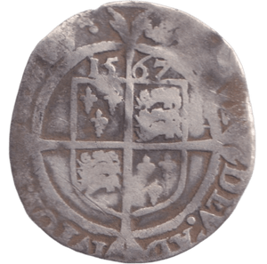 1567 SILVER SIXPENCE ELIZABETH I - ELIZABETH I - Cambridgeshire Coins