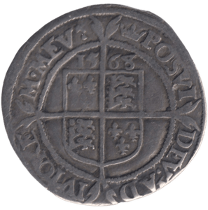 1568 SILVER ELIZABETH I SIX PENCE - HAMMERED COINS - Cambridgeshire Coins