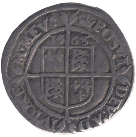 1568 SILVER ELIZABETH I SIX PENCE - HAMMERED COINS - Cambridgeshire Coins