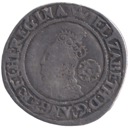 1568 SILVER ELIZABETH I SIX PENCE - HAMMERED COINS - Cambridgeshire Coins