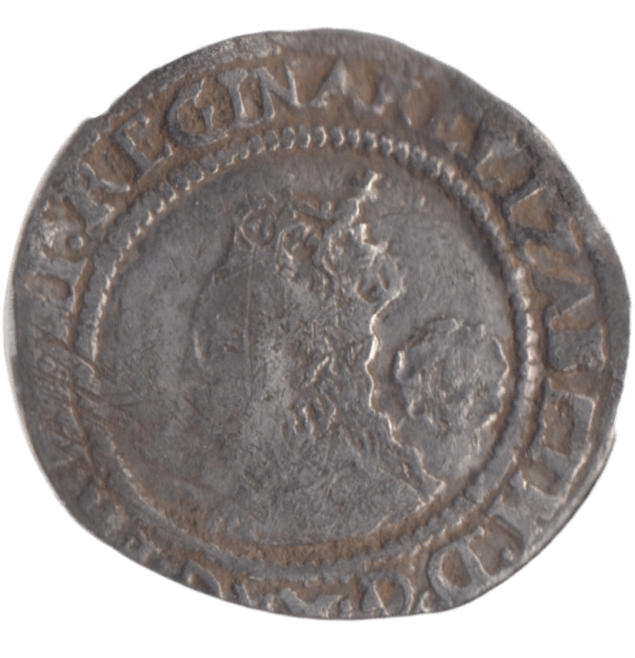 1571 ELIZABETH 1ST SIXPENCE - ELIZABETH I - Cambridgeshire Coins