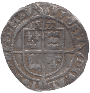 1571 ELIZABETH 1ST SIXPENCE - ELIZABETH I - Cambridgeshire Coins
