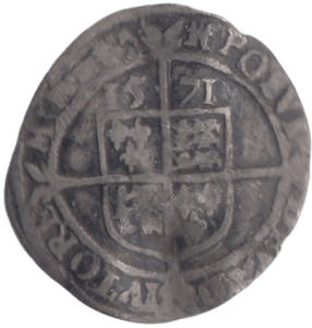 1571 ELIZABETH I THREEPENCE - ELIZABETH I - Cambridgeshire Coins