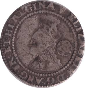 1572 HAMMERED SILVER SIXPENCE - HAMMERED COINS - Cambridgeshire Coins