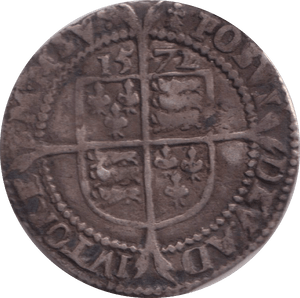 1572 HAMMERED SILVER SIXPENCE - HAMMERED COINS - Cambridgeshire Coins