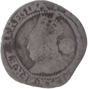 1572 SILVER THREEPENCE ELIZABETH 1ST - HAMMERED COINS - Cambridgeshire Coins