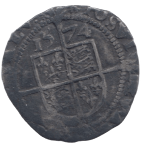1574 ELIZABETH I THREEPENCE - ELIZABETH I - Cambridgeshire Coins