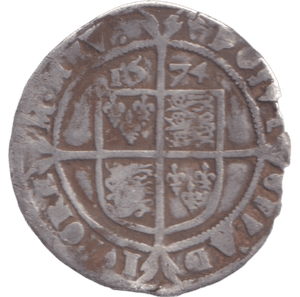 1574 SILVER SIXPENCE ELIZABETH I - ELIZABETH I - Cambridgeshire Coins