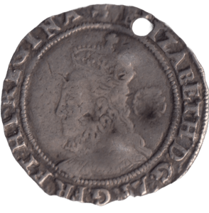 1574 SILVER SIXPENCE ELIZABETH I - HAMMERED COINS - Cambridgeshire Coins