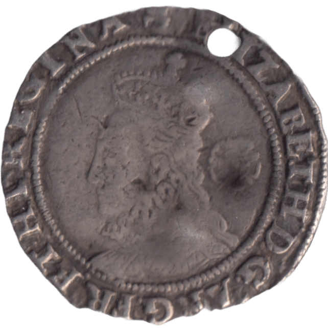 1574 SILVER SIXPENCE ELIZABETH I - HAMMERED COINS - Cambridgeshire Coins