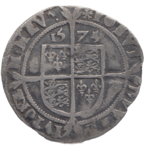 1575 ELIZABETH 1ST SIXPENCE - ELIZABETH I - Cambridgeshire Coins