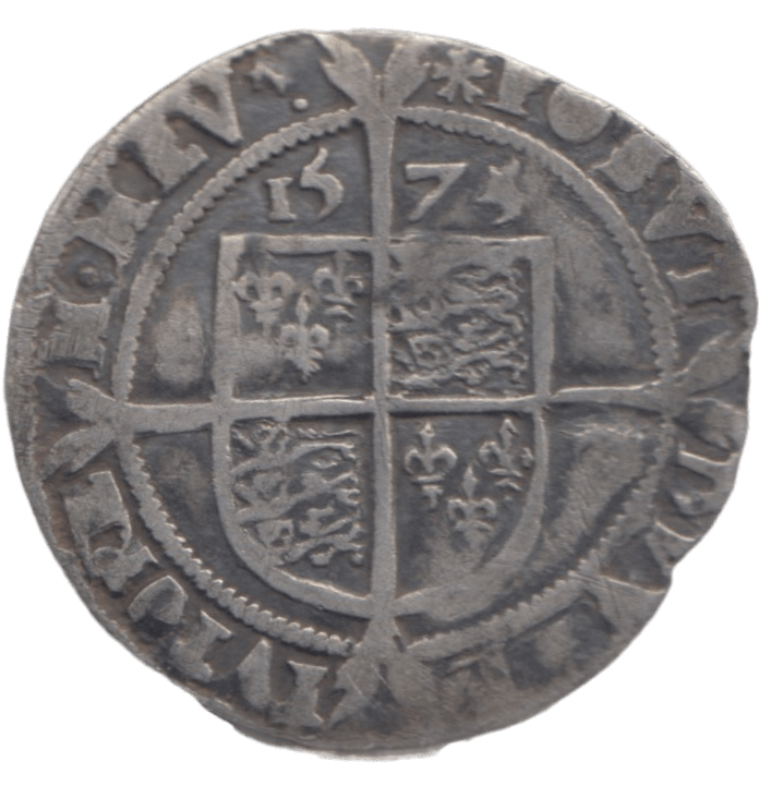 1575 ELIZABETH 1ST SIXPENCE - ELIZABETH I - Cambridgeshire Coins