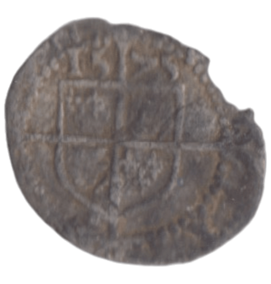 1575 ELIZABETH I THREE FARTHINGS - ELIZABETH I - Cambridgeshire Coins