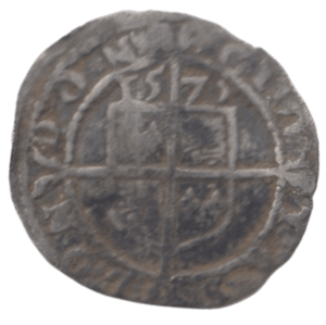 1575 ELIZABETH I THREE HALF PENCE - ELIZABETH I - Cambridgeshire Coins