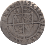 1575 SILVER SIXPENCE ELIZABETH 1ST - hammered coins - Cambridgeshire Coins