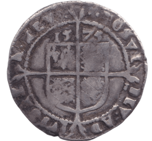 1575 SILVER SIXPENCE ELIZABETH I - ELIZABETH I - Cambridgeshire Coins