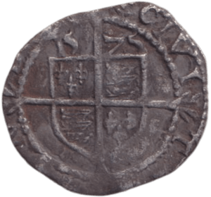 1575 SILVER THREE HALFPENCE ELIZABETH I - ELIZABETH I - Cambridgeshire Coins