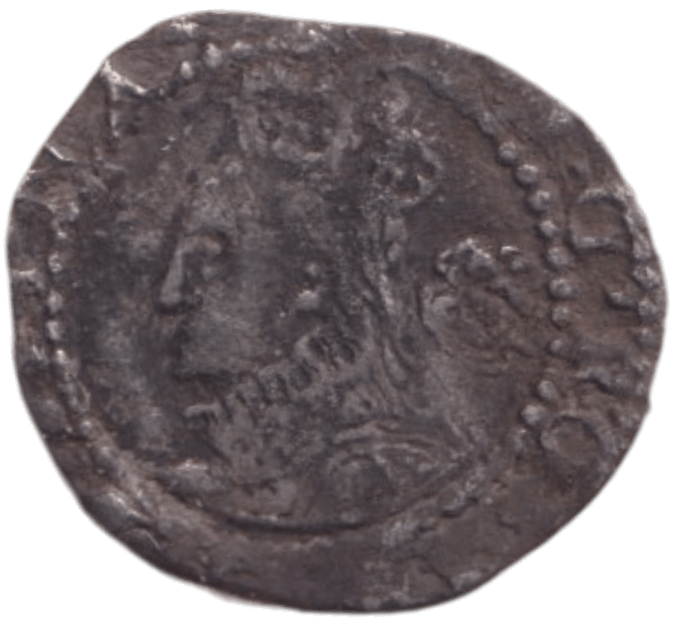 1575 SILVER THREE HALFPENCE ELIZABETH I - ELIZABETH I - Cambridgeshire Coins
