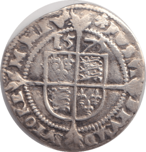 1575 SILVER THREEPENCE ELIZABETH IST - ELIZABETH I - Cambridgeshire Coins