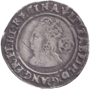1576 SILVER SIXPENCE ELIZABETH I - ELIZABETH I - Cambridgeshire Coins