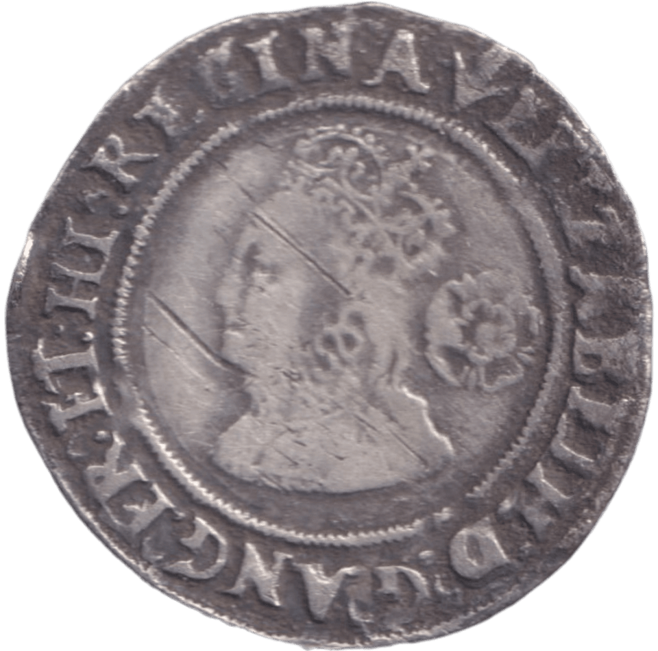 1576 SILVER SIXPENCE ELIZABETH I - ELIZABETH I - Cambridgeshire Coins