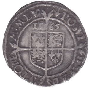 1576 SILVER SIXPENCE ELIZABETH I - ELIZABETH I - Cambridgeshire Coins